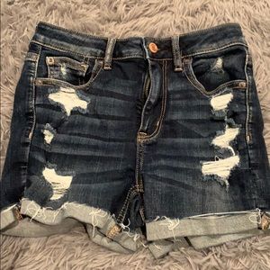 American eagle jean shorts